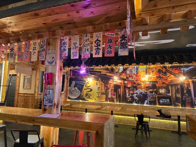 ZEN Ramen and Sushi Burrito restaurant in Bremerton Washington